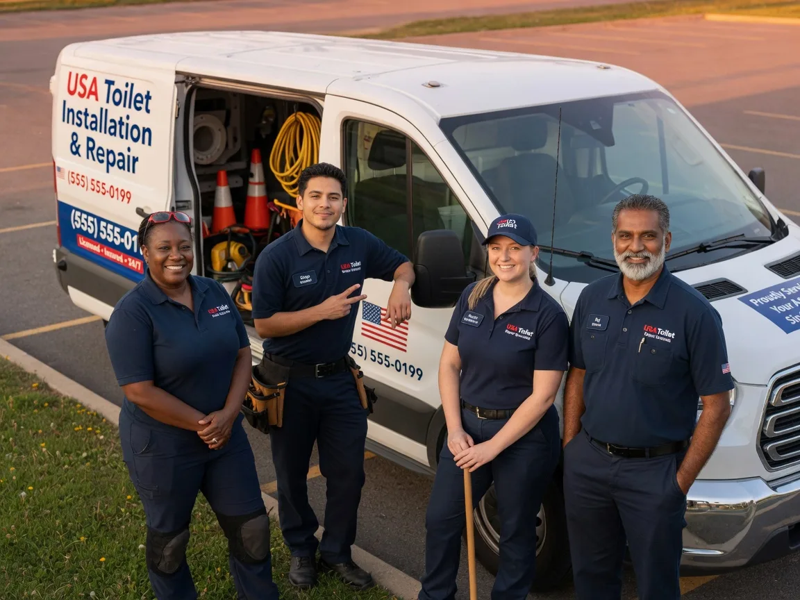Toilet Installation company in Ennis, TX